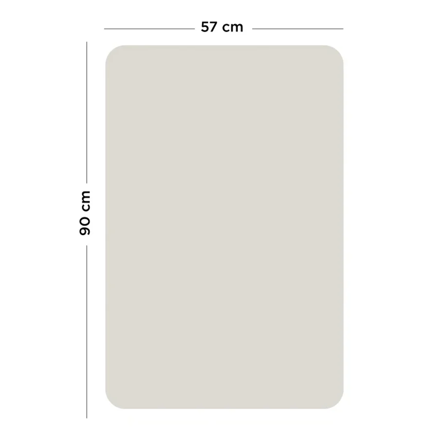 Ferflex® Magnettafel, Rechteckig Beige - Medium