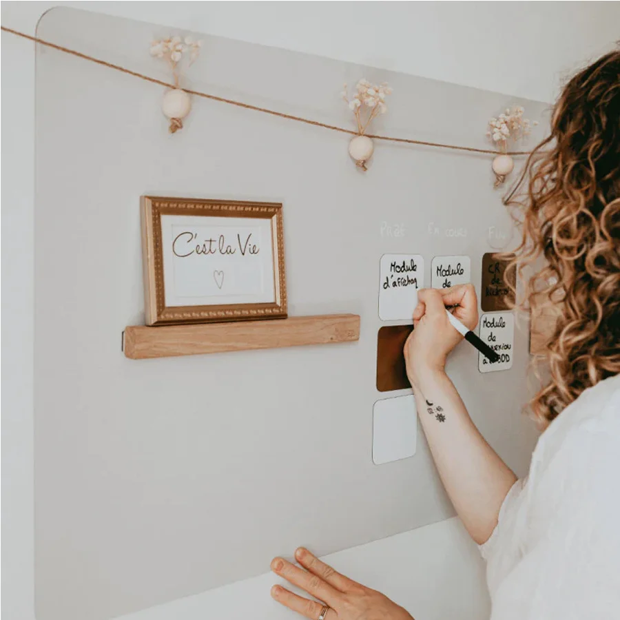 Ferflex® Magnettafel, Rechteckig Beige - Medium