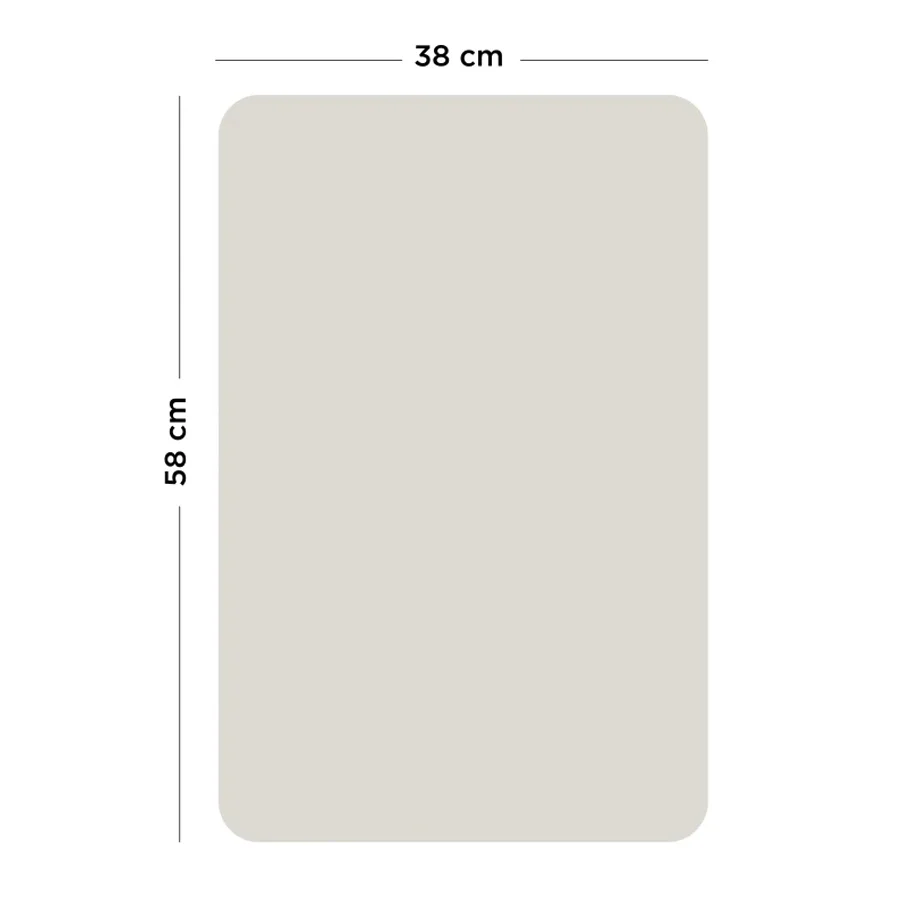 Ferflex® Magnettafel, Rechteckig Beige -  Small 