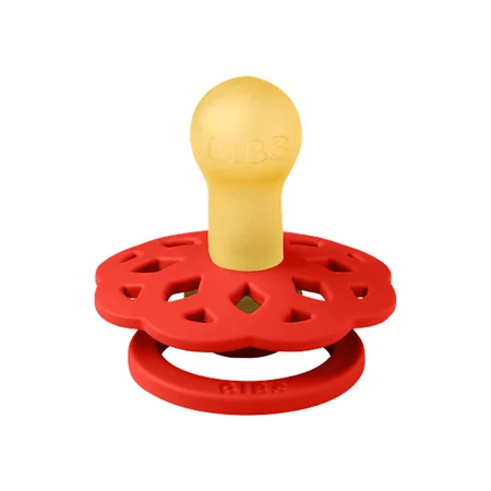 BIBS Boheme Colour Drop Schnuller Größe 1, Candy Apple