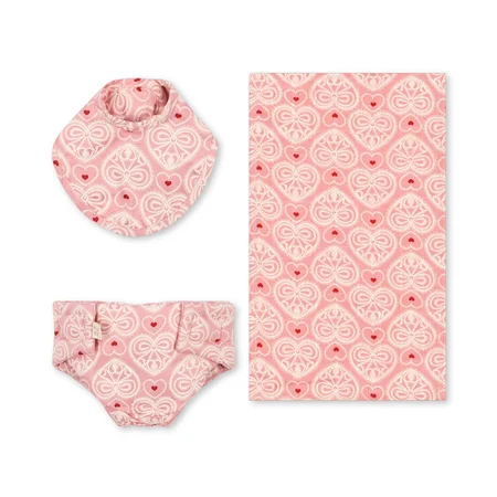 Konges Sløjd Puppenset, lacy pink