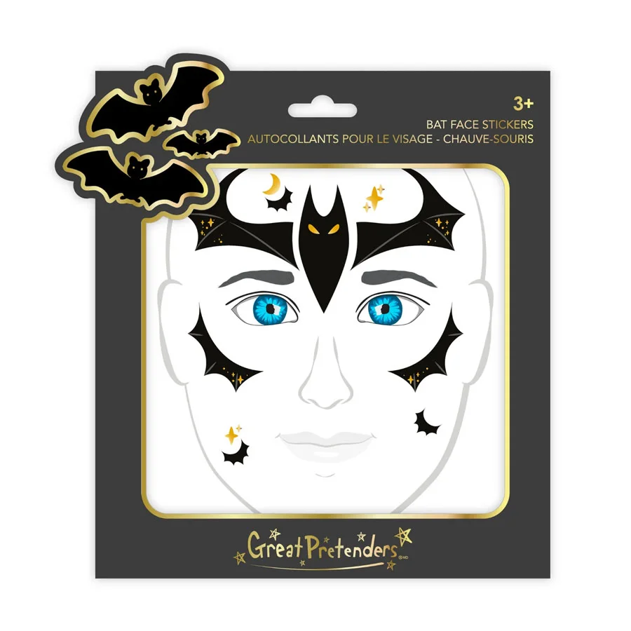 Great Pretenders Bat/flagermus ansigts stickers