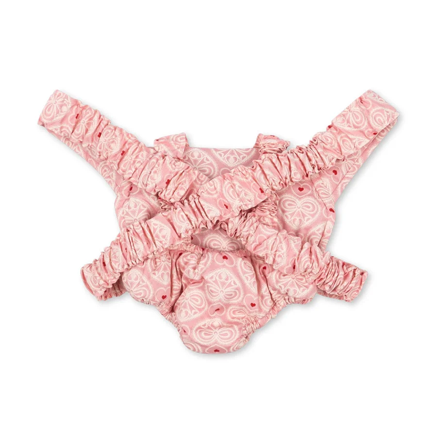 Konges Sløjd dukke bæresele, Lacy pink