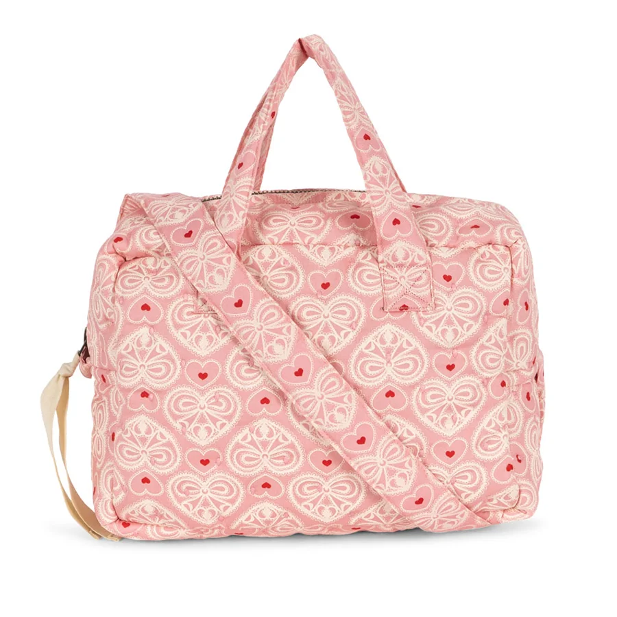 Konges Sløjd dukke pusletaske, Lacy pink