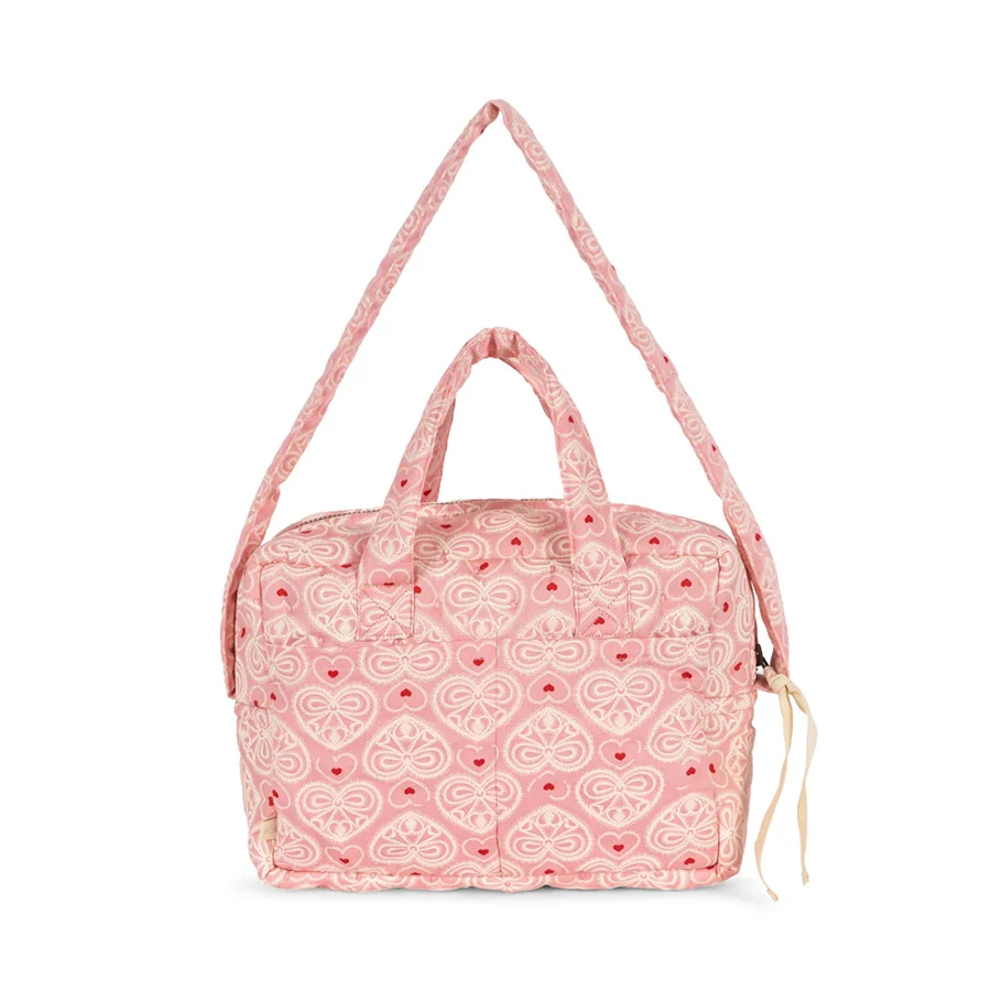 Konges Sløjd dukke pusletaske, Lacy pink