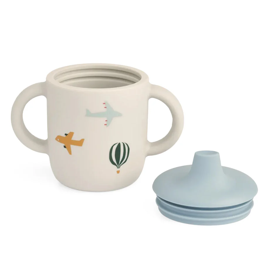 Liewood Neil Trinklernbecher, aviator/ecru