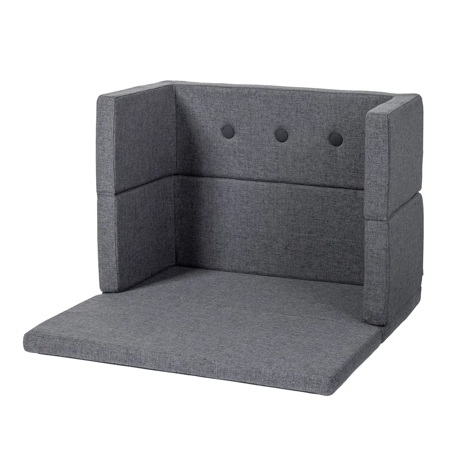 By klipklap KK play fold square Blue grey w. grey