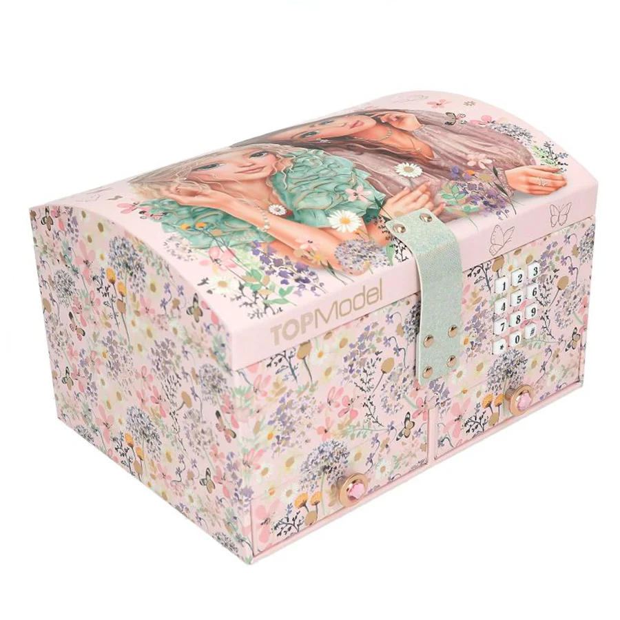 TOPModel Smykkeskrin med kode og musik, summer feeling