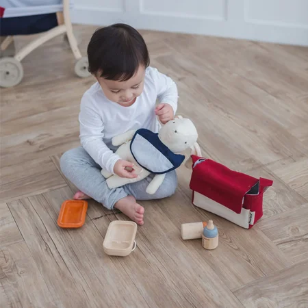 Plan Toys Holzspielzeug Babynahrungsset