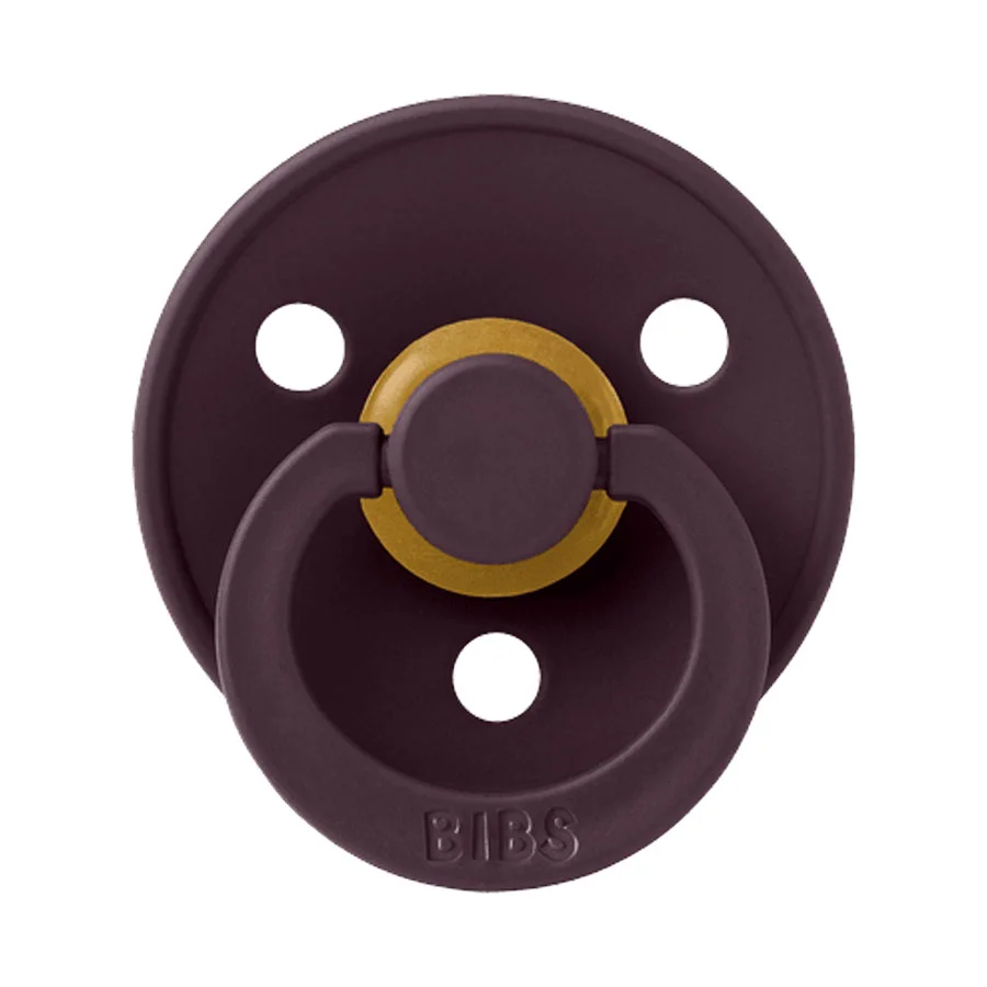 BIBS Colour Drop Schnuller Größe 2, Plum