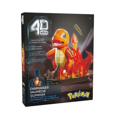 Pokemon 4D Puzzle Charmander, 30 cm