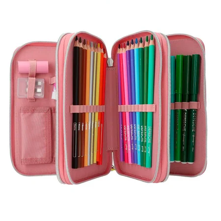 TopModel Dreifach-Federmäppchen mit Affen, Juicy