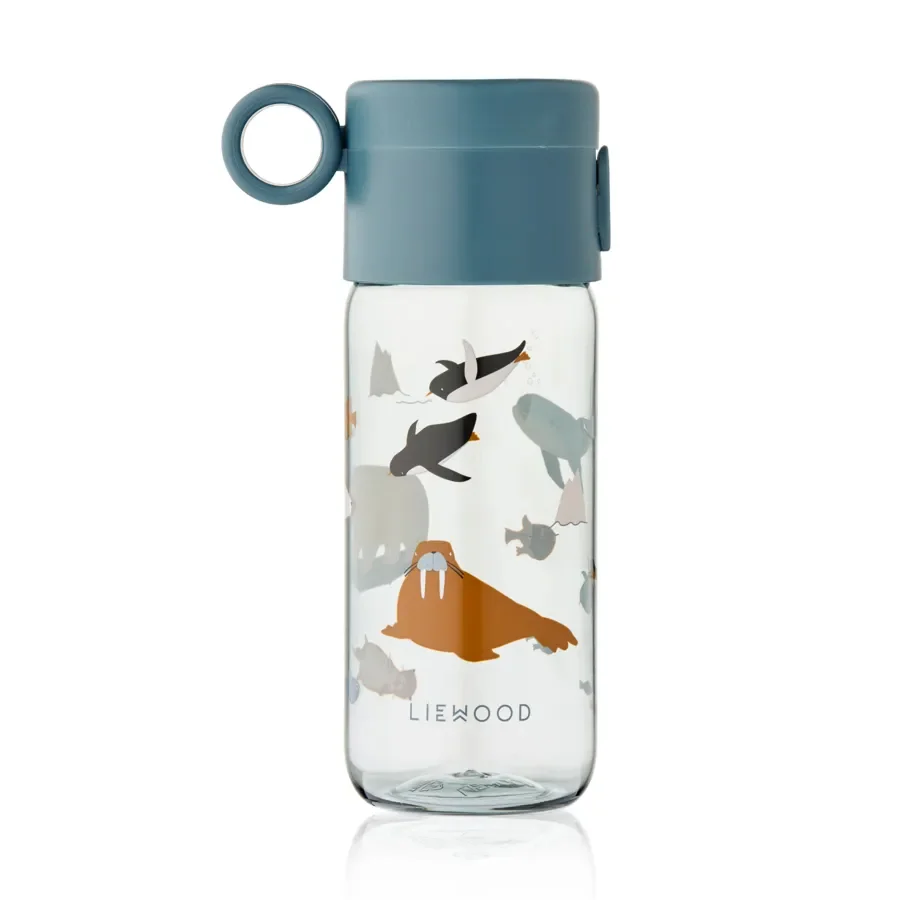 Liewood Clemence Tritan Trinkflasche, 350 ml - Arctic Sea/Ocean View