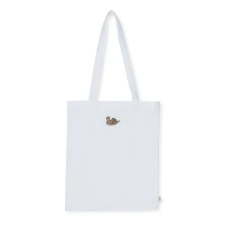 Konges Sløjd babysengetøj med broderi, swan