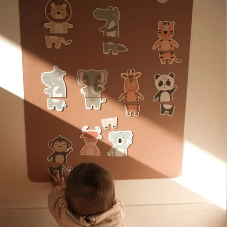 Ferflex® Magnetisk Puslespil Dyr - Animal Safari