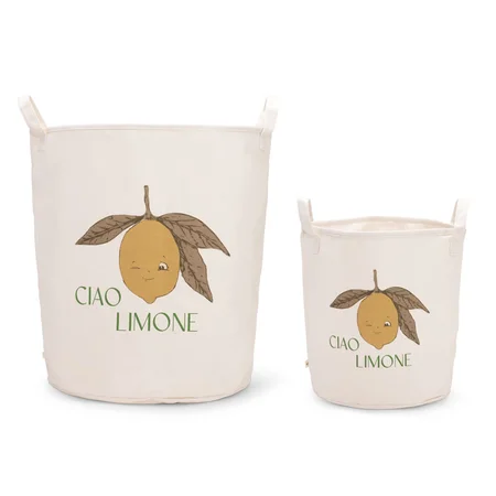 Konges Sløjd Aufbewahrungskörbe, ciao limone