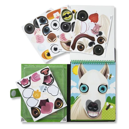 Melissa and Doug reusable sticker, Kæledyr