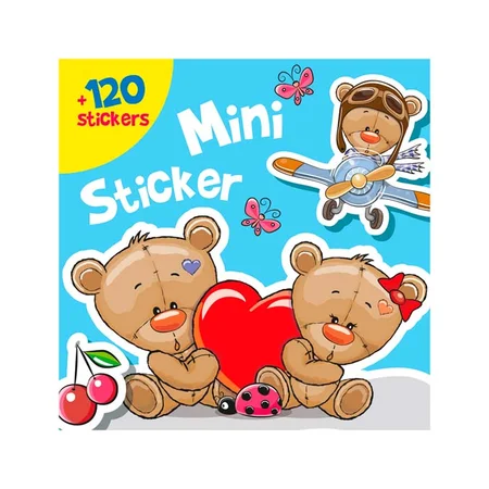 Snip Snap Snude Mini Stickers, Teddys