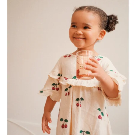 Konges sløjd 2er-Pack Glitter Tasse, cherry