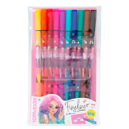 Topmodel Fineliner Set, 10 Farben