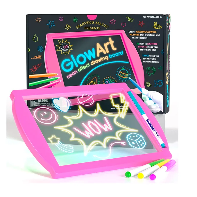 Marvins Magic Glow Art, Pink