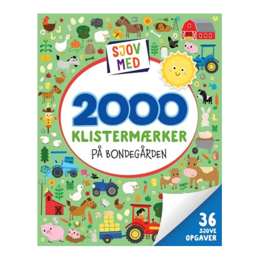Sjov Med 2000 Klistermærker: På Bondegården