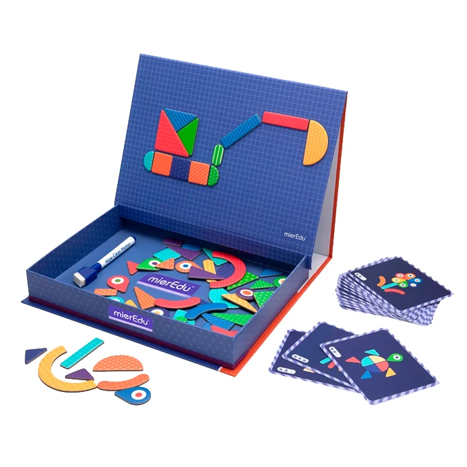 mierEdu Magnetisk legesæt, form og figur