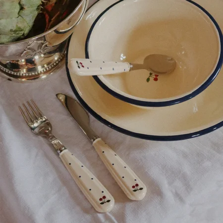 Konges Sløjd Bestiksæt, Navy Dots