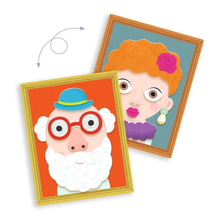 Djeco Magnetspiel, Portraits