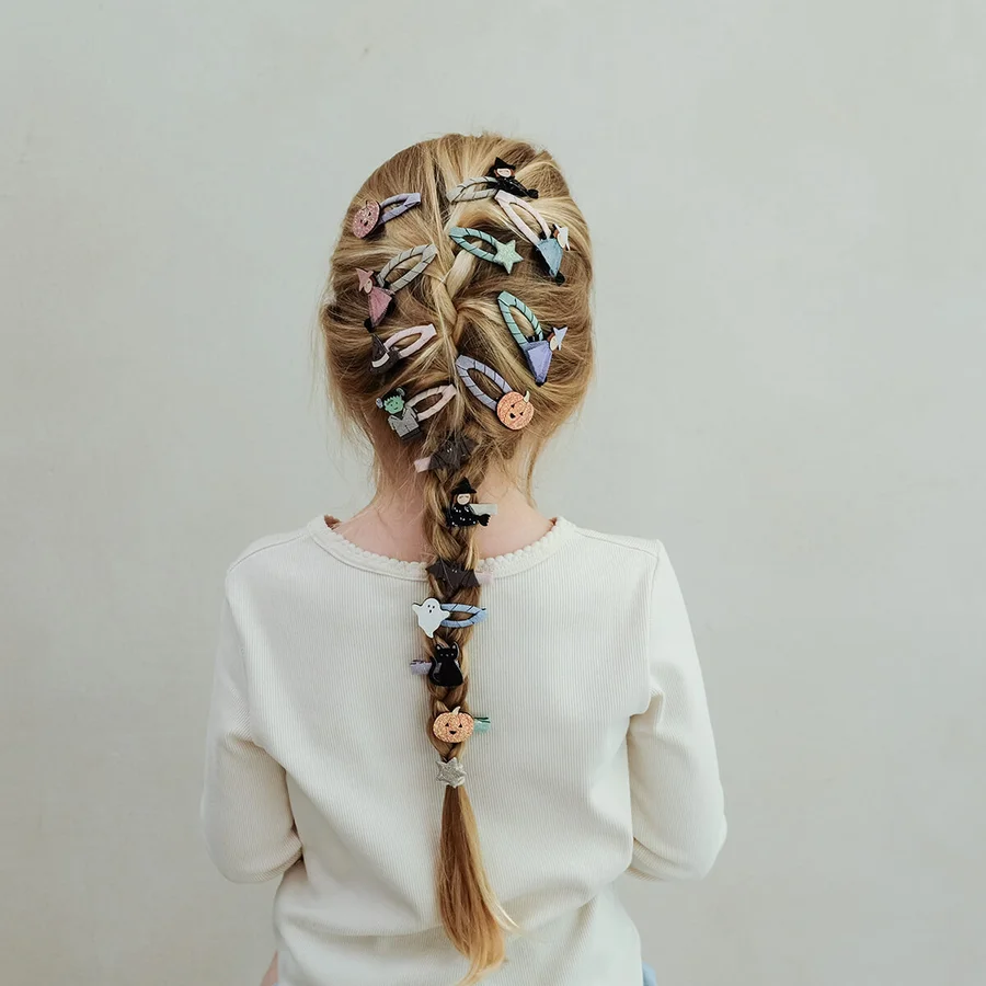 Mimi & Lula 8 Haarspangen, Mini Halloween