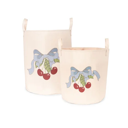 Konges Sløjd Aufbewahrungskörbe 2er-Set, Cherry