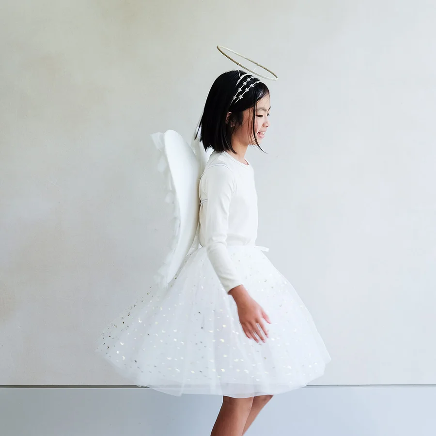 Mimi & Lula Tüllrock, Long Angel, Weiß