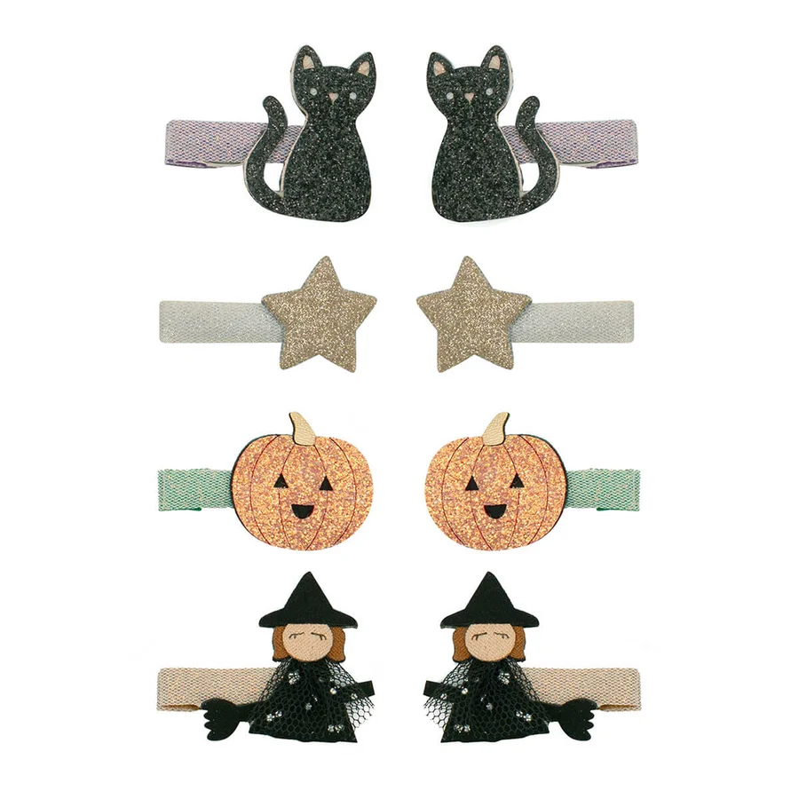 Mimi & Lula 8 Haarspangen, Mini Halloween
