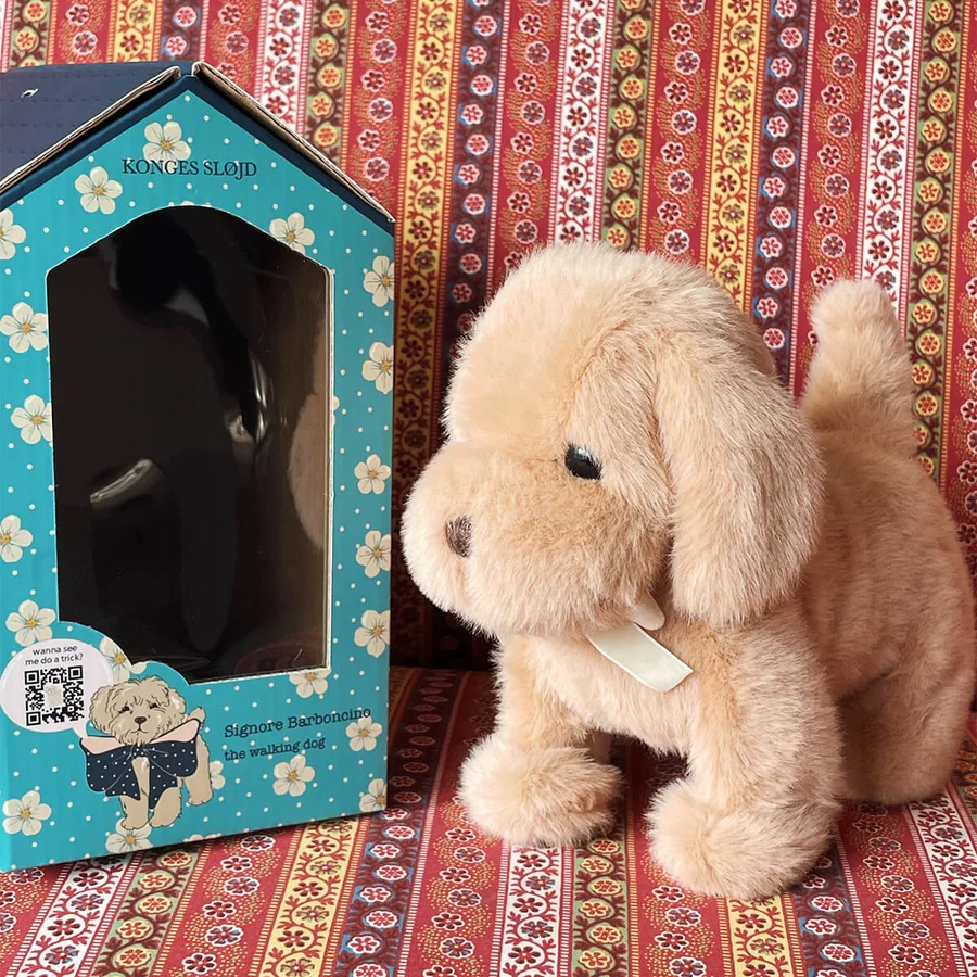 Konges Sløjd Gehender Hund, Braun