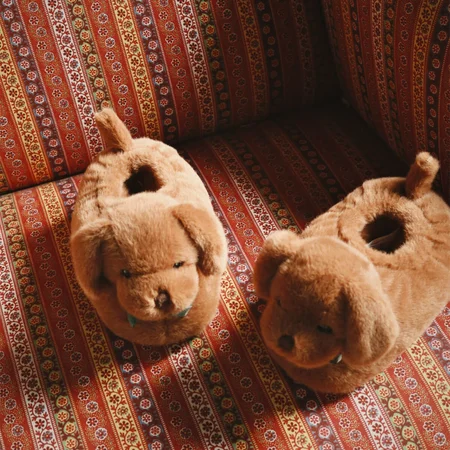 Konges Sløjd Hunde-Hausschuhe, Chicory Coffe