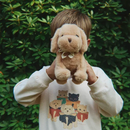 Konges Sløjd Gehender Hund, Braun