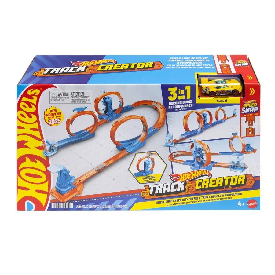 Hot Wheels, 3-i-1 Creator Track