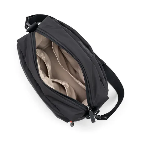 Done By Deer Quiltet Wickeltasche, schwarz