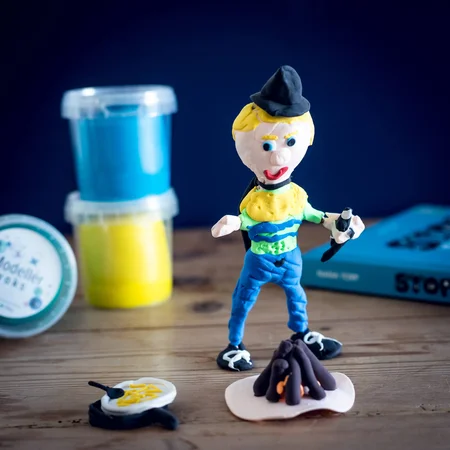 Børnenes Kartel Kinderknete, 10 Becher