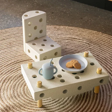 MODU Curiosity Set, 13 Teile - Sand Grey/Honey Yellow