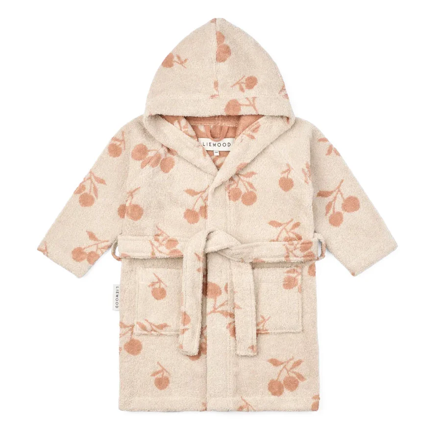Liewood Liliana Kinder-Bademantel, peach/sea shell