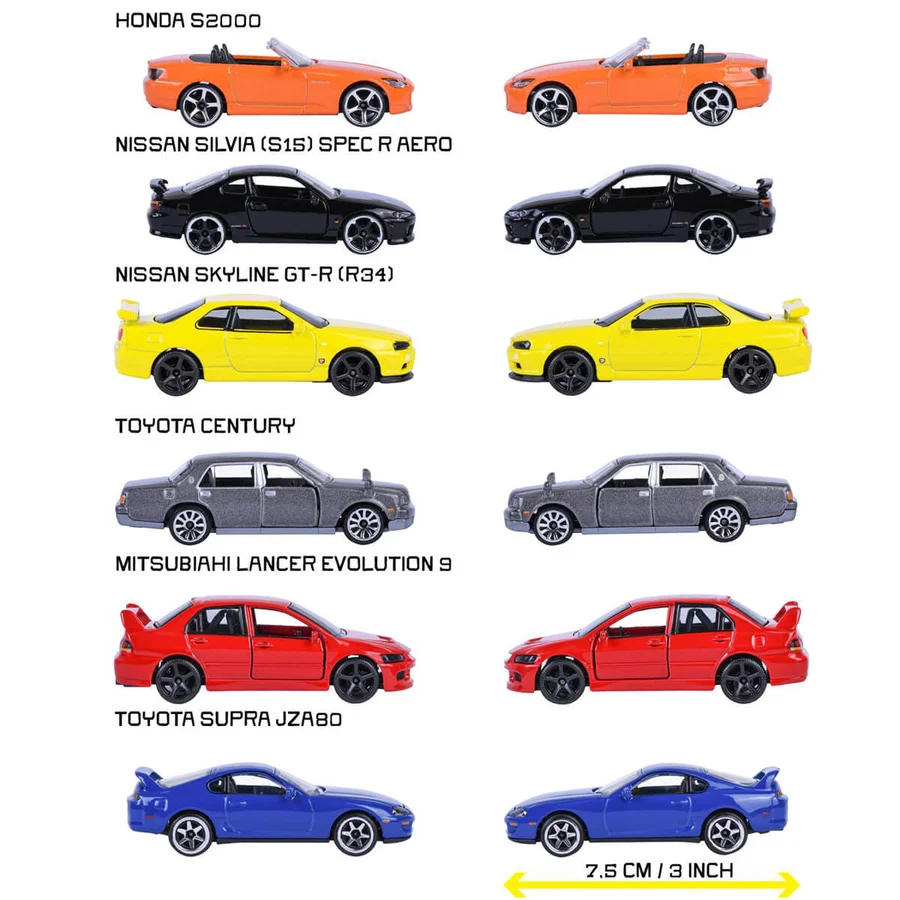 Majorette JDM Legends Premium Cars, asst.