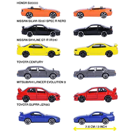 Majorette JDM Legends Premium Cars, asst.