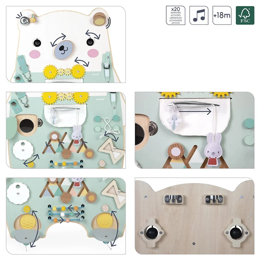 Janod Aktivitätstafel, Bär