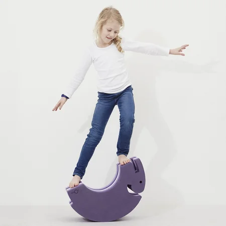 bObles elefant, marmor - lys rosa