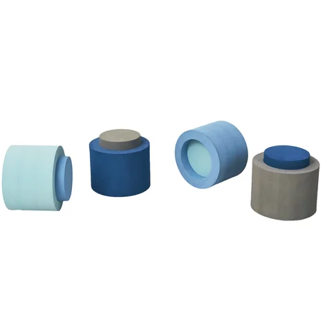 bObles connect, blå