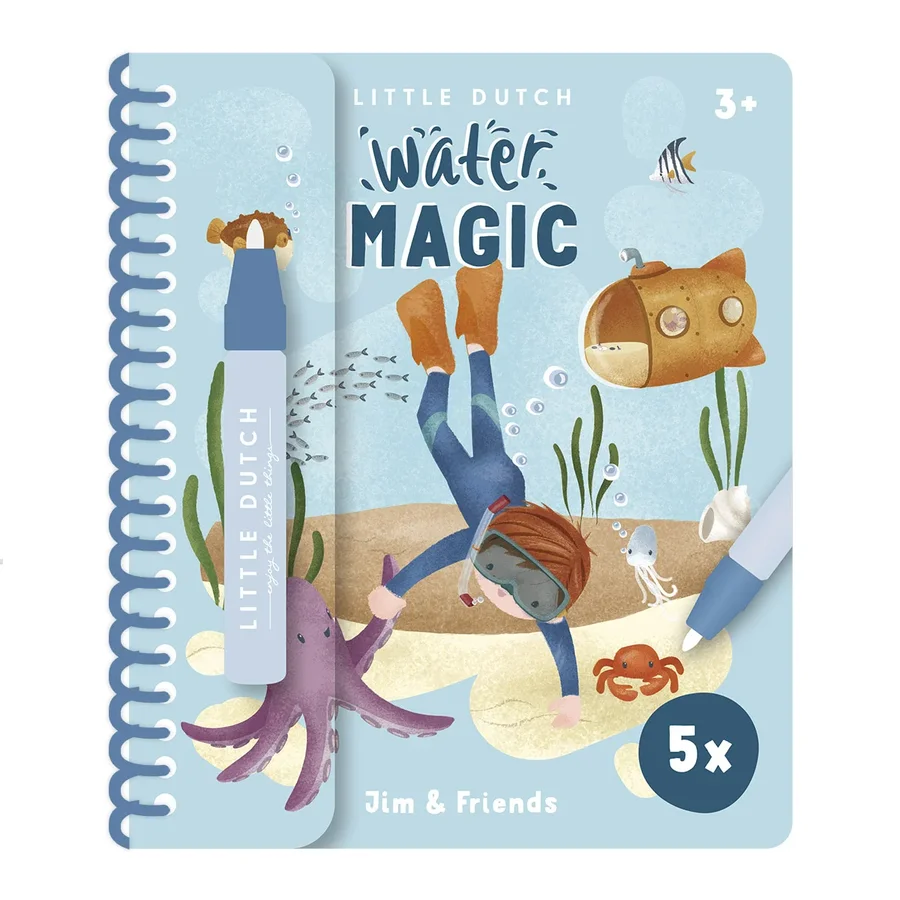 Little Dutch, Magisk vandmalebog Jim & Friends