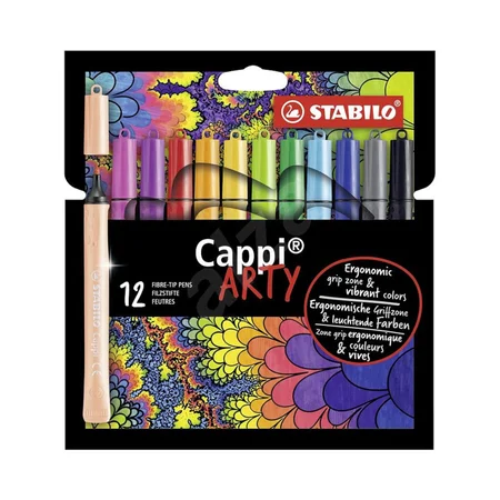 Stabilo Cappi tuscher, 12 stk