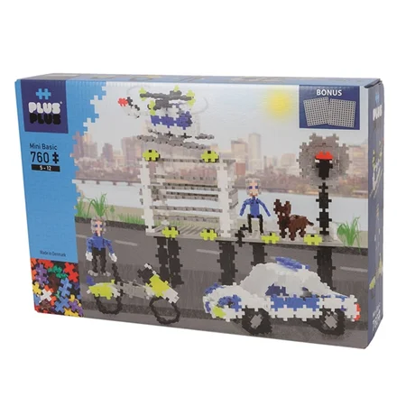 Plus Plus mini basic, 760 stk - politistation