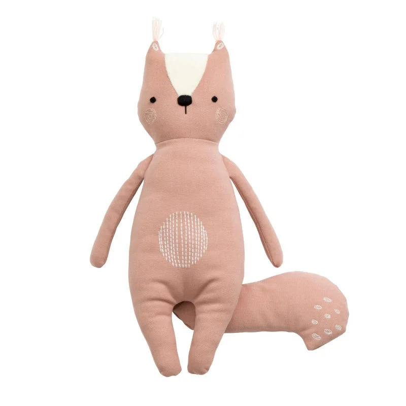 Sebra stofdyr, egernet Zappy